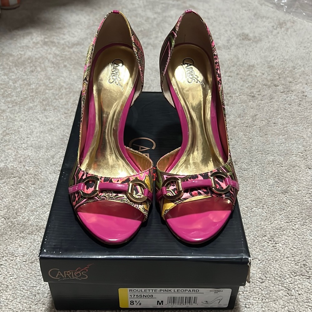 Carlos by Carlos Santana heels size 8 1/2